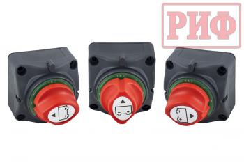 3 109 р. Коммутатор двух аккумуляторов РИФ 12-48В 275А РИФ rif22-7-1000600  с доставкой в г. Пермь. Увеличить фотографию 4