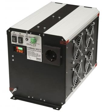 50 399 р. Инвертор (преобразователь напряжения) СибВольт 3012У DCAC, 12В220В, 3000Вт СИБКОНТАКТ св-3012у  с доставкой в г. Пермь. Увеличить фотографию 1