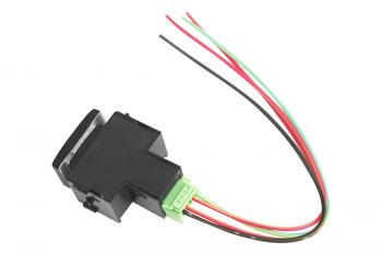 679 р. Кнопка ВКЛВЫКЛ, белый, WINCH POWER NISSAN РИФ rif22-1-1105506  с доставкой в г. Пермь. Увеличить фотографию 3