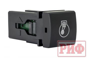 989 р. Кнопка ВКЛВЫКЛ, голубой, COMPRESSOR TOYOTA 22x22 РИФ rif22-1-7111404  с доставкой в г. Пермь. Увеличить фотографию 1
