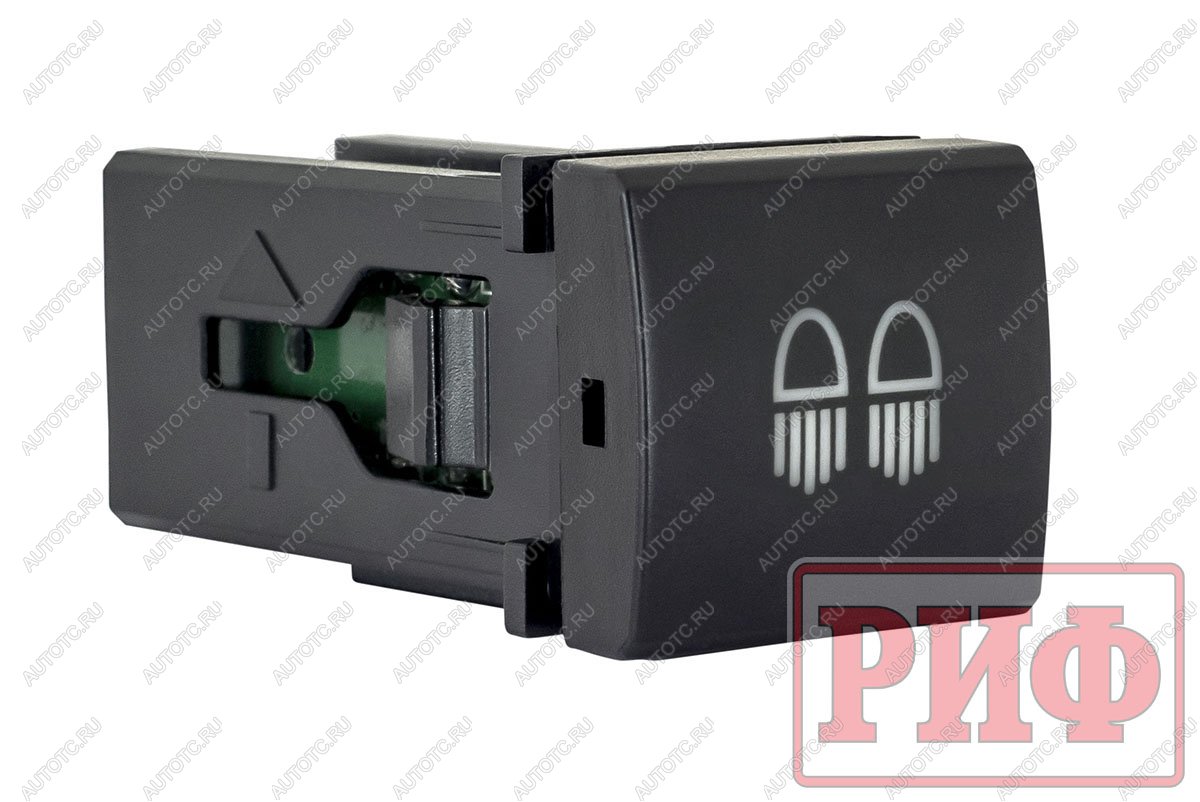 909 р. Кнопка ВКЛВЫКЛ, голубой, REAR LIGHTS TOYOTA 22x22 РИФ rif22-1-7112004  с доставкой в г. Пермь