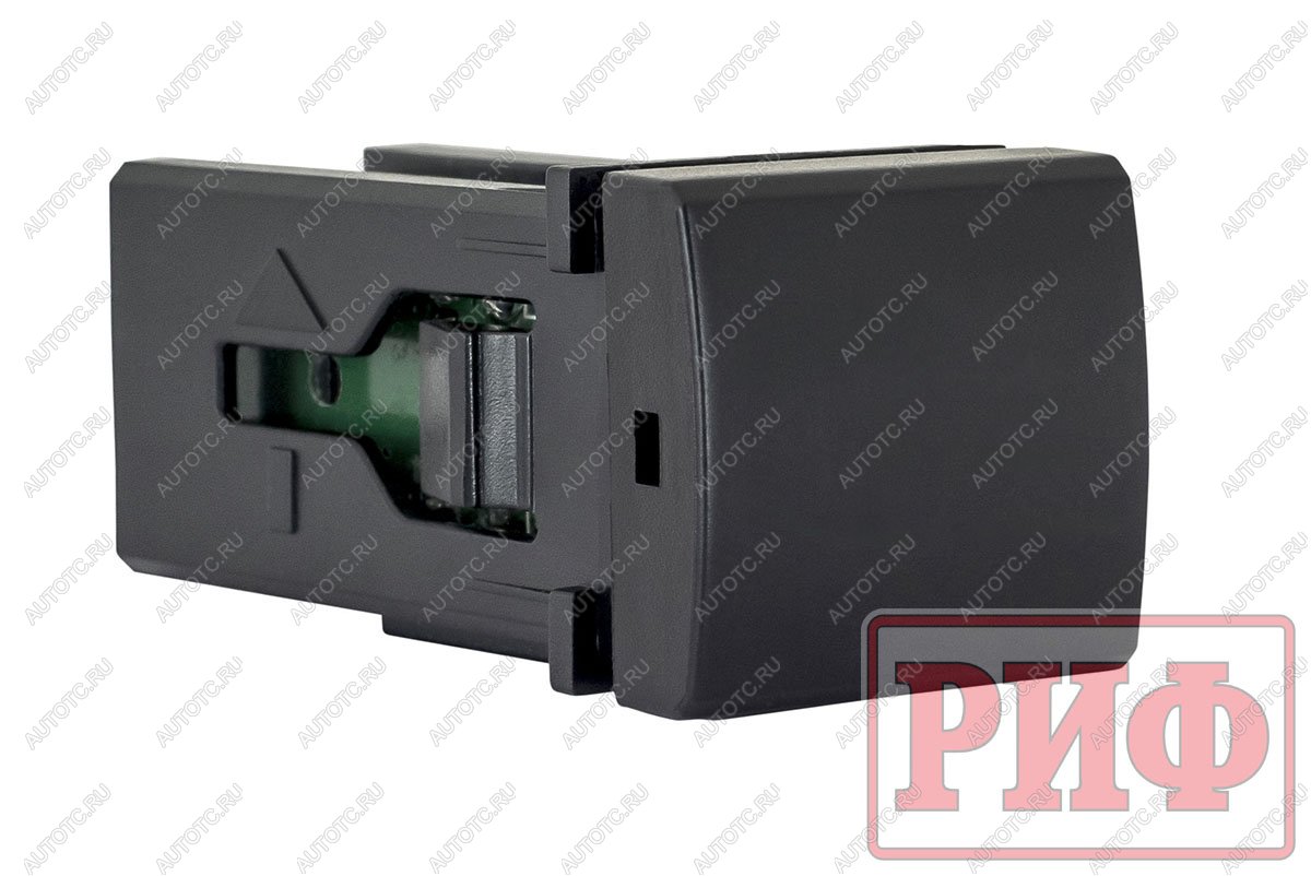 909 р. Кнопка ВКЛВЫКЛ, голубой, TOYOTA 22x22 (под гравировку) РИФ rif22-1-7112104  с доставкой в г. Пермь