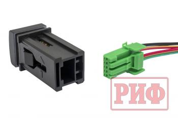 909 р. Кнопка ВКЛВЫКЛ, голубой, TOYOTA 22x22 (под гравировку) РИФ rif22-1-7112104  с доставкой в г. Пермь. Увеличить фотографию 5