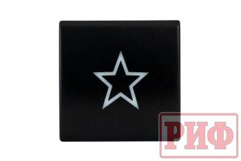 909 р. Кнопка ВКЛВЫКЛ, голубой, универсальная, TOYOTA 22x22 РИФ rif22-1-7112204  с доставкой в г. Пермь. Увеличить фотографию 2