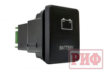 789 р. Кнопка ВКЛВЫКЛ, белый, BATTERY TOYOTA 32x22 РИФ rif22-1-1104304  с доставкой в г. Пермь. Увеличить фотографию 1