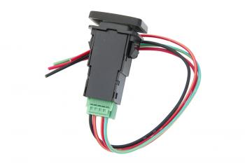 789 р. Кнопка ВКЛВЫКЛ, белый, TOYOTA 32x22 (под гравировку) РИФ rif22-1-1108804  с доставкой в г. Пермь. Увеличить фотографию 2