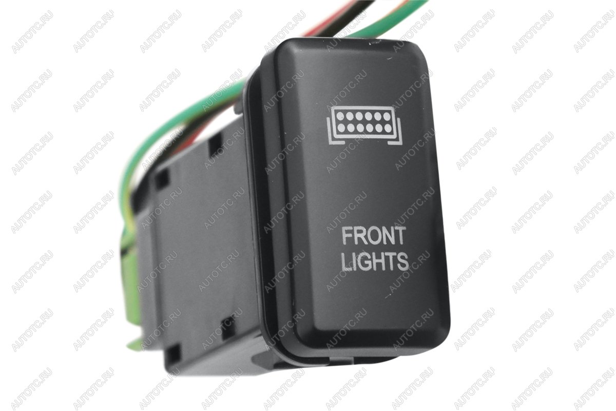 789 р. Кнопка ВКЛВЫКЛ, белый, FRONT LIGHTS TOYOTA 40x20 РИФ rif22-1-1104604  с доставкой в г. Пермь