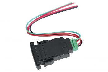 789 р. Кнопка ВКЛВЫКЛ, белый, REAR LIGHTS TOYOTA 40x20 РИФ rif22-1-1104704  с доставкой в г. Пермь. Увеличить фотографию 2
