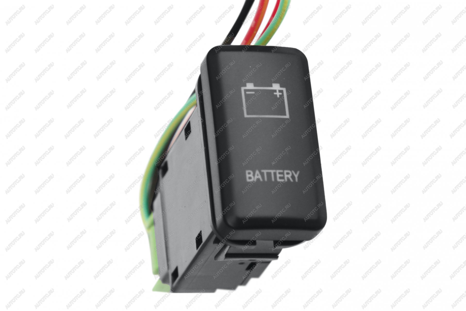 989 р. Кнопка ВКЛВЫКЛ, белый, BATTERY TOYOTA 40x20 РИФ rif22-1-1104804  с доставкой в г. Пермь