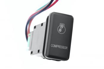 789 р. Кнопка ВКЛВЫКЛ, белый, COMPRESSOR TOYOTA 40x20 РИФ rif22-1-1104904  с доставкой в г. Пермь. Увеличить фотографию 1