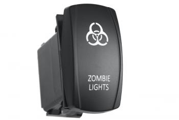 739 р. Переключатель ВКЛВЫКЛ, белый, ZOMBIE LIGHTS РИФ rif22-1-1100700  с доставкой в г. Пермь. Увеличить фотографию 1