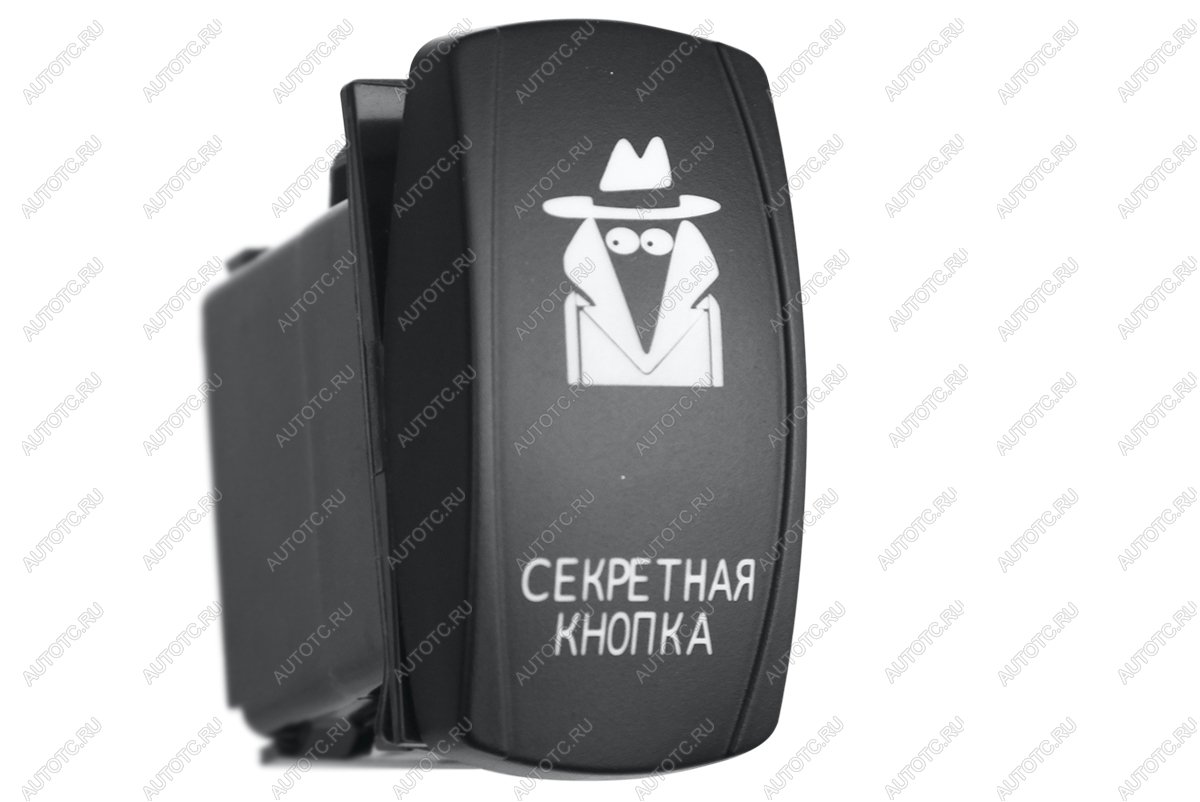 619 р. Переключатель ВКЛВЫКЛ, белый, СЕКРЕТНАЯ КНОПКА РИФ rif22-1-1102800  с доставкой в г. Пермь
