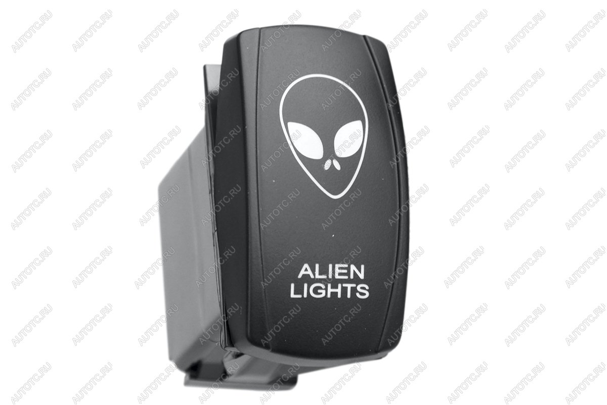 699 р. Переключатель ВКЛВЫКЛ, белый, ALIEN LIGHTS РИФ rif22-1-1102900  с доставкой в г. Пермь