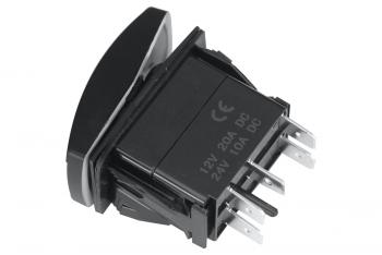 529 р. Переключатель ВКЛВЫКЛ, красный, GO-GO РИФ rif22-1-2102700  с доставкой в г. Пермь. Увеличить фотографию 2