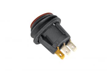 119 р. Переключатель ВКЛВЫКЛ, красный, круглый РИФ rif22-1-2106100  с доставкой в г. Пермь. Увеличить фотографию 4