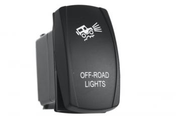 699 р. Переключатель ВКЛВЫКЛ, синий, OFF-ROAD LIGHTS РИФ rif22-1-4102400  с доставкой в г. Пермь. Увеличить фотографию 1