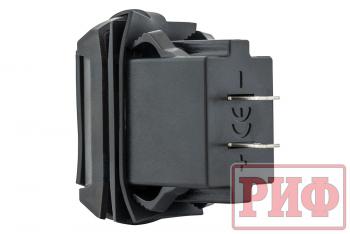 1 699 р. Розетка USB Type PD, QC 3.0 с вольтметром, синяя подсветка РИФ rif22-4-41480  с доставкой в г. Пермь. Увеличить фотографию 3