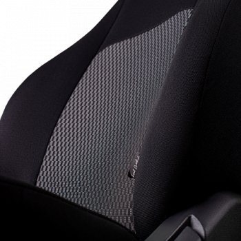 5 999 р.  Комплект чехлов для сидений (РЗСиС 40/60, 2П жаккард) ДУБЛИН Lord Autofashion Chery Amulet (Corda) A15 лифтбэк (2003-2010) (черный, вставка  Прямоугольник Чёрный, строчка черная)  с доставкой в г. Пермь. Увеличить фотографию 6