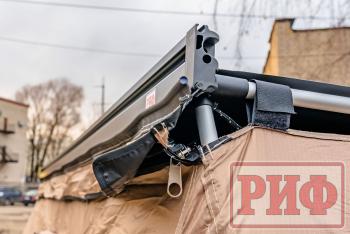 26 879 р. Стенки к автомобильной маркизе РИФ 2.5Х2.5 м Black Out РИФ rifan5306-2525c  с доставкой в г. Пермь. Увеличить фотографию 14