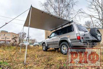 29 999 р. Маркиза автомобильная РИФ 2,13х2,5 м полуавтомат (винил) темно-серая РИФ rif5306-2025v  с доставкой в г. Пермь. Увеличить фотографию 20