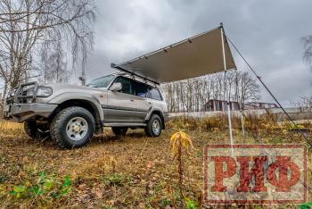 29 999 р. Маркиза автомобильная РИФ 2,13х2,5 м полуавтомат (винил) темно-серая РИФ rif5306-2025v  с доставкой в г. Пермь. Увеличить фотографию 17