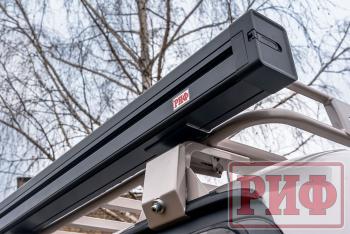 29 999 р. Маркиза автомобильная РИФ 2,13х2,5 м полуавтомат (винил) темно-серая РИФ rif5306-2025v  с доставкой в г. Пермь. Увеличить фотографию 10