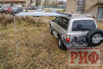 29 999 р. Маркиза автомобильная РИФ 2,13х2,5 м полуавтомат (винил) темно-серая РИФ rif5306-2025v  с доставкой в г. Пермь. Увеличить фотографию 31