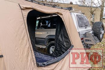 26 879 р. Стенки к автомобильной маркизе РИФ 2.0Х2.5 м Black Out РИФ rifan5306-2025c  с доставкой в г. Пермь. Увеличить фотографию 12