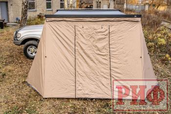 26 879 р. Стенки к автомобильной маркизе РИФ 2.0Х2.5 м Black Out РИФ rifan5306-2025c  с доставкой в г. Пермь. Увеличить фотографию 11