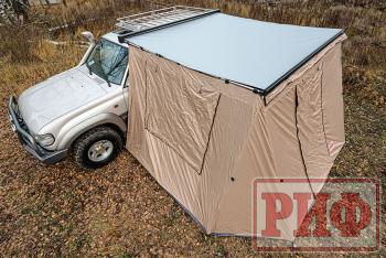 26 879 р. Стенки к автомобильной маркизе РИФ 2.0Х2.5 м Black Out РИФ rifan5306-2025c  с доставкой в г. Пермь. Увеличить фотографию 9