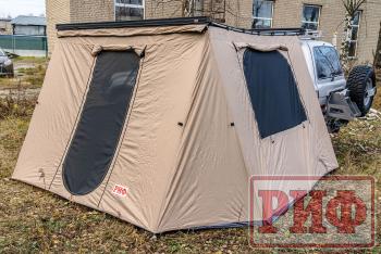 26 879 р. Стенки к автомобильной маркизе РИФ 2.0Х2.5 м Black Out РИФ rifan5306-2025c  с доставкой в г. Пермь. Увеличить фотографию 7