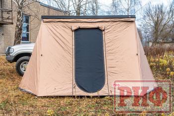 26 879 р. Стенки к автомобильной маркизе РИФ 2.0Х2.5 м Black Out РИФ rifan5306-2025c  с доставкой в г. Пермь. Увеличить фотографию 6