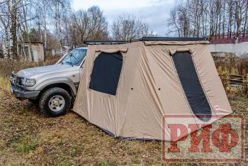 26 879 р. Стенки к автомобильной маркизе РИФ 2.0Х2.5 м Black Out РИФ rifan5306-2025c  с доставкой в г. Пермь. Увеличить фотографию 5