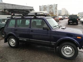 38 929 р. Багажник экспедиционный РИФ 1200х1900 мм для НИВА 5 дв.  rifnva-roof5  с доставкой в г. Пермь. Увеличить фотографию 3