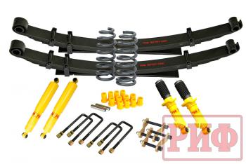 104 509 р. Лифт-комплект РИФ Mitsubishi L200 2015+, Fiat Fullback 2016+ жесткий лифт 40 мм  rif-tmq-c  с доставкой в г. Пермь. Увеличить фотографию 1