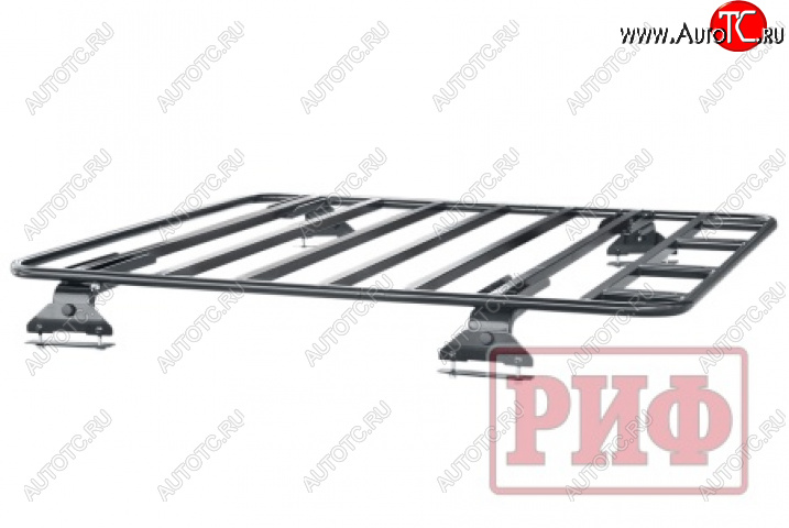 28 899 р. Багажник экспедиционный платформа 1200х1400 мм РИФ Toyota Hilux AN10,AN20 дорестайлинг (2004-2008)  с доставкой в г. Пермь