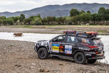 43 879 р. Багажник экспедиционный (корзина) РИФ 1200х2100 мм для Toyota Fortuner 2015+  riffrt-roof1  с доставкой в г. Пермь. Увеличить фотографию 7