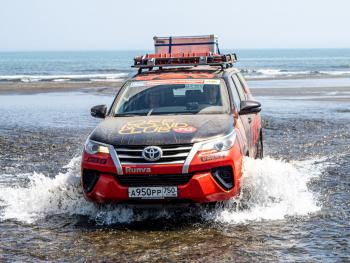 43 879 р. Багажник экспедиционный (корзина) РИФ 1200х2100 мм для Toyota Fortuner 2015+  riffrt-roof1  с доставкой в г. Пермь. Увеличить фотографию 5