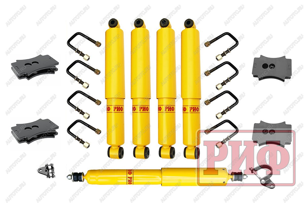 52 879 р. Лифт-комплект РИФ для ГАЗ Соболь 2018+ 30 мм  rif-gaz-2-18  с доставкой в г. Пермь