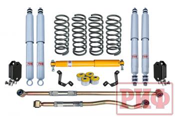115 269 р. Лифт-комплект РИФ газовый для Toyota Land Cruiser 80105 лифт 50 мм мягкий  rif-tlc80-b-g  с доставкой в г. Пермь. Увеличить фотографию 1