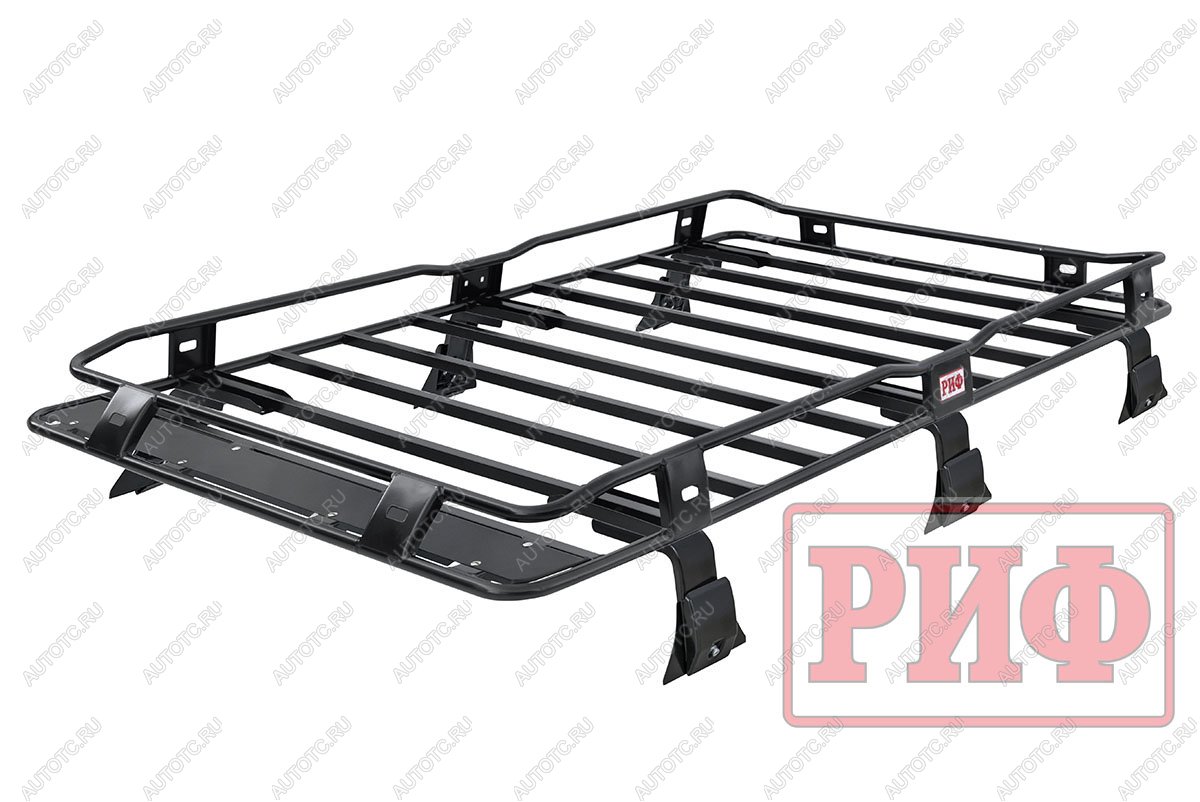 43 449 р. Багажник экспедиционный (корзина) РИФ 1350x2100 мм Toyota Land Cruiser 78 (высота крепежа 199 мм)  rif070-roof  с доставкой в г. Пермь