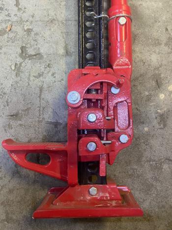 7 199 р. Домкрат реечный Farm Jack 150 см 3 т усиленный (уценка)  hs-m004-r_u  с доставкой в г. Пермь. Увеличить фотографию 3