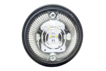 399 р. Повторитель поворота УАЗ на светодиодах (белый рассеиватель) 6LED-1-12V  уп102-б  с доставкой в г. Пермь. Увеличить фотографию 2