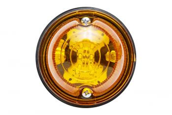 399 р. Повторитель поворота УАЗ на светодиодах (жёлтый рассеиватель) 6LED-12V  уп102-ж  с доставкой в г. Пермь. Увеличить фотографию 2