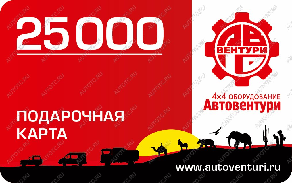 28 699 р. Карта подарочная 25000  gc25000  с доставкой в г. Пермь