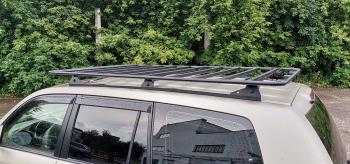 37 959 р. Багажник экспедиционный (платформа) РИФ 1200х2100 мм для Toyota Land Cruiser Prado 120  rif120-roof2  с доставкой в г. Пермь. Увеличить фотографию 16