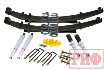 98 549 р. Лифт-комплект РИФ газовый Mitsubishi L200 2015+, Fiat Fullback 2016+ жесткий лифт 40 мм  rif-tmq-c-g  с доставкой в г. Пермь. Увеличить фотографию 1