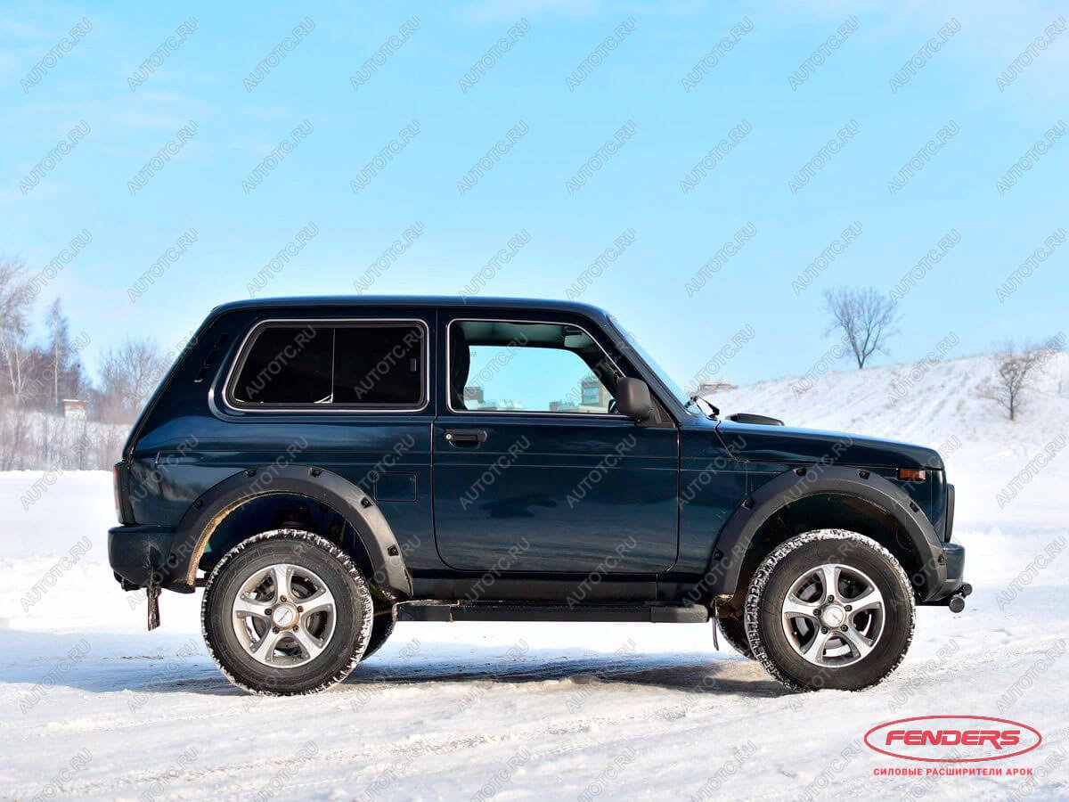 8 799 р. Расширители колёсных арок ВАЗ НИВА 4X4 URBAN 3D (передние 70 мм, задние 70 мм)  ткн-21u  с доставкой в г. Пермь