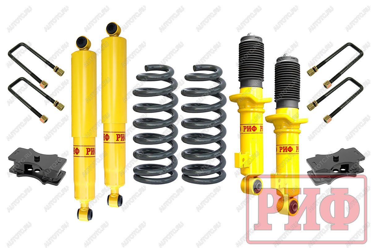 58 419 р. Лифт-комплект РИФ лайт Mitsubishi L200 2015+, Fiat Fullback 2016+ лифт 50 мм  rif-tmq-c-lite  с доставкой в г. Пермь