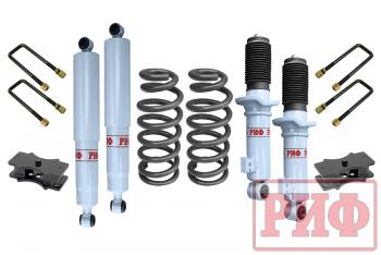 Лифт-комплект РИФ лайт газовый Mitsubishi L200 2015+, Fiat Fullback 2016+ лифт 40 мм  rif-tmq-b-g-lite